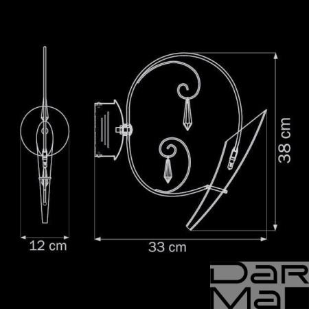 Бра Lightstar Scarabeo 755614