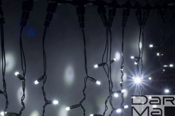 LED- PLS-3720-24V-2*3М-W/BL (белые светодиоды/черн пр) без 24V/240V трансформатора