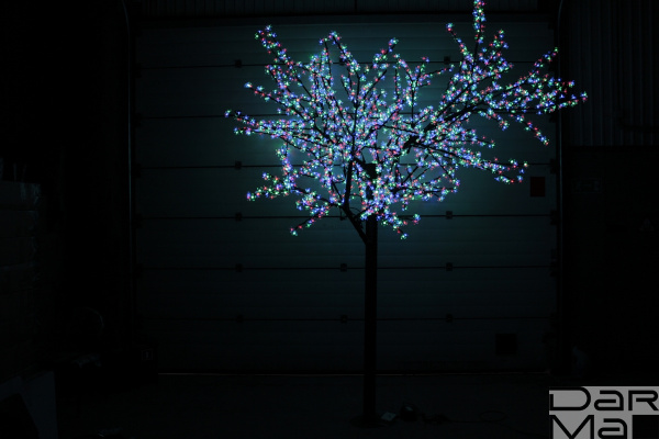 CBL-3.6-2688 RGB LED вишня H:3,6m D3,0м мульти