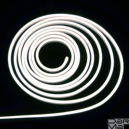 Гибкий неон Uniel 10W/m 120LED/m 2835SMD дневной белый 15M ULS-N11-2835-120LED/m-8mm-IP67-DC24V-10W/m-15M-4000K UL-00009097