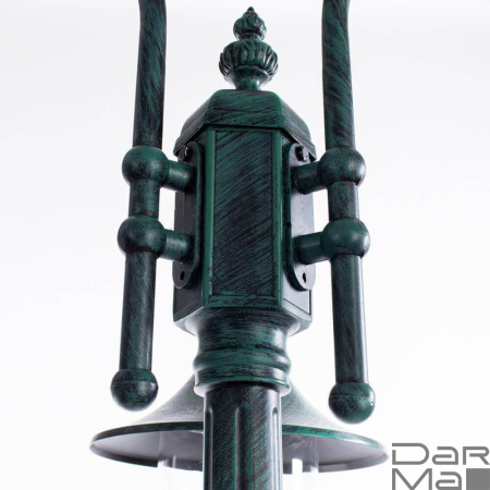 Садово-парковый светильник Arte Lamp Malaga A1086PA-3BG