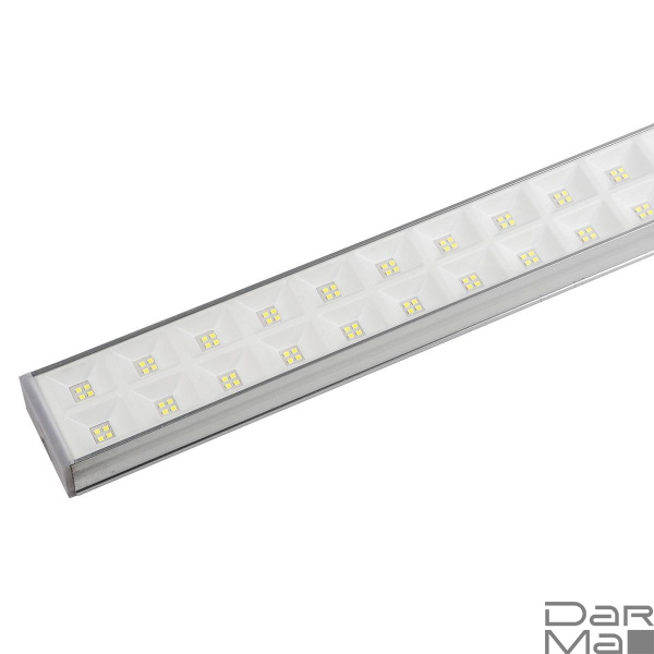 Линейный светодиодный светильник Uniel ULO-FL120C-100W/4000K/K SILVER LINKABLE UL-00010829