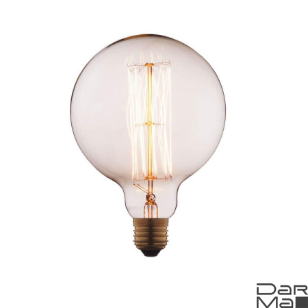 Лампа накаливания E27 60W прозрачная G12560