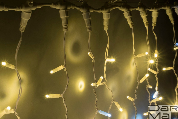 LED- PLS-1920-240V-2*1,5М-WW/WH-F(CW) (белые теплые светодиоды/белый пр) Flash-CW