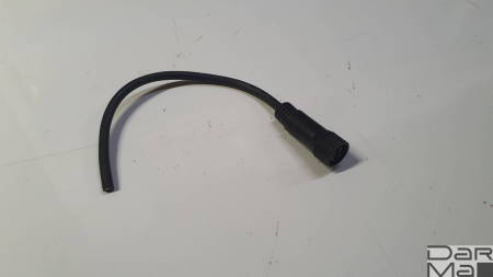 Коннектор к дождям  LED-PLS/LED-PLS FLASH для подкл/ к БП, цв. черный