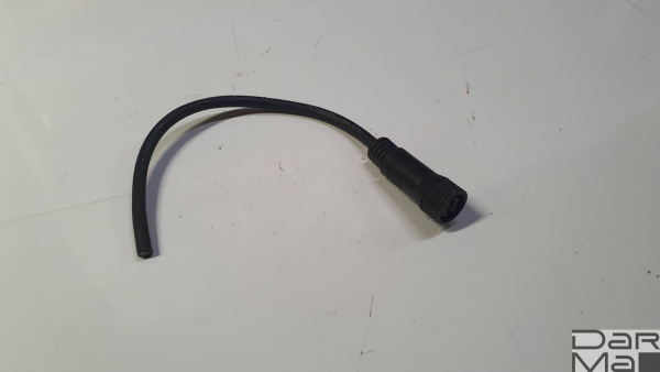 Коннектор к дождям  LED-PLS/LED-PLS FLASH для подкл/ к БП, цв. черный