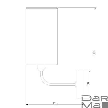 Бра Eurosvet Purezza 60128/1 хром