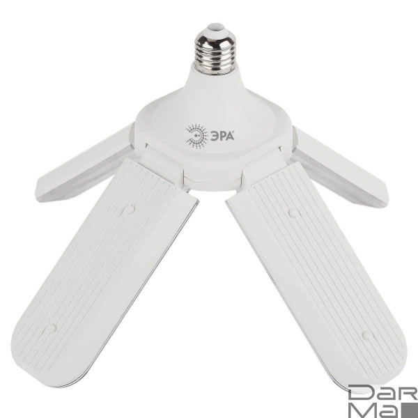 Лампа светодиодная для растений ЭРА E27 18W 2370K прозрачная Fito-36W-RB-E27-Fold Б0053289