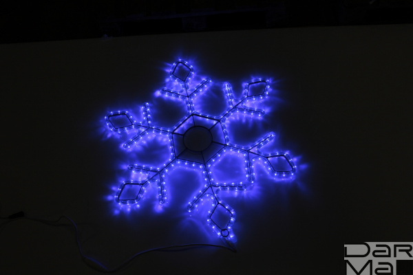 FLESI-LED-FL-SNOWFLAKE-55x55-240V-B