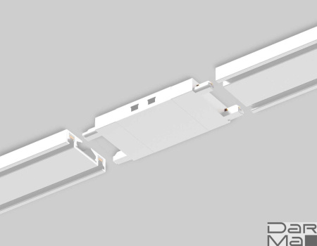 Коннектор прямой Ambrella light Track System Magnetic Ultra Slim GV1107