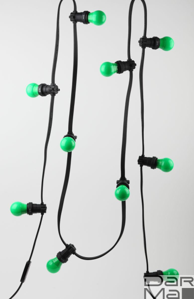 Лампа светодиодная ЭРА E27 3W 3000K зеленая ERAGL50-E27 Б0049579