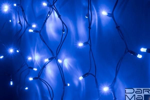 LED-RPLR-160-4.8M-240V-B/BL-F(B) Flash на черном проводе