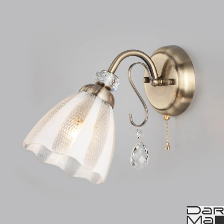 Настенный светильник Eurosvet 30155/1 античная бронза