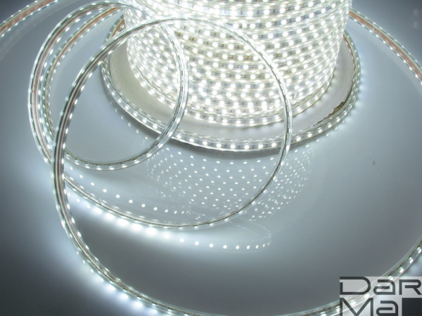 Светодиодная лента LT-FCB-2W-5050-60L-240V-W, 8*14mm new 2016