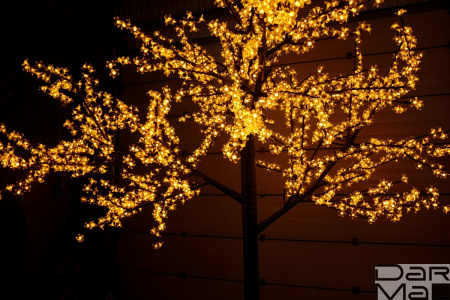 CBL-3.6-2688 Yellow LED вишня H:3,6m D3,0м желтое