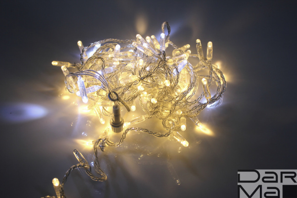 LED-PLS-100-10M-24V-WW/C-F(W)-W/O бел.Т. /прозр. пр./ бел.Т. FLASH, (без шнура) С КОЛПАЧКОМ(НОВ КОН)