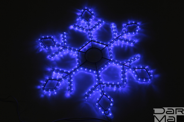 FLESI-LED-FL-SNOWFLAKE-55x55-240V-B