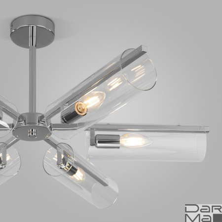 Потолочная люстра Eurosvet Trompeta 70144/6 хром