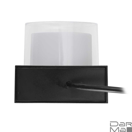 Уличный настенный светодиодный светильник Uniel ULU-P21A-5W/4000K IP65 Black UL-00010515