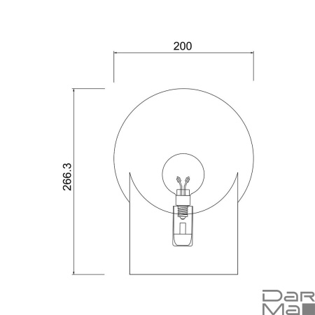 Настольная лампа Eurosvet Pax 01167/1 черный