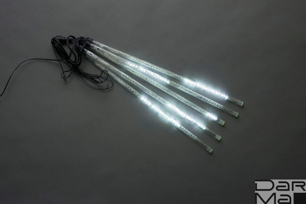 Сосульки Трубки 5шт 0,5М Бел. LED-PLM-SNOW-240L-0.5M-5-12V-W NEW!