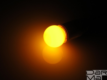 LED G45 220V-240V Orange, оранжевый