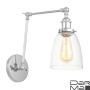 Бра Lumina Deco Fabi LDW 6800-2 CHR+PR
