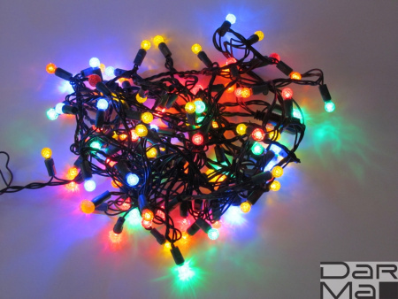 LED-PL-G12-4-G-240V-20-M мульти, 10м, 100LED