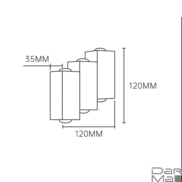 Уличный настенный светодиодный светильник Escada 30005W/01Led