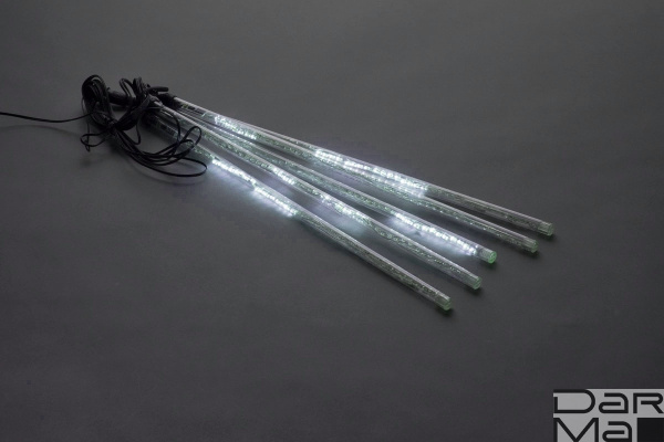 Сосульки Трубки 5шт 0,5М Бел. LED-PLM-SNOW-240L-0.5M-5-12V-W NEW!