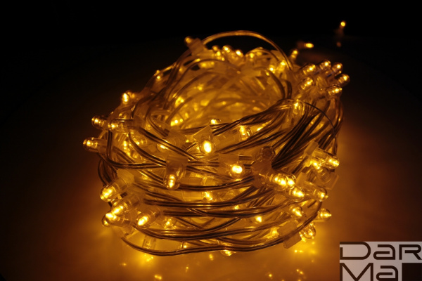 NEW!!! LED-LP-200-30M-12V-Y-F(Y), Светодиод. клип-лайт, 30М Flash