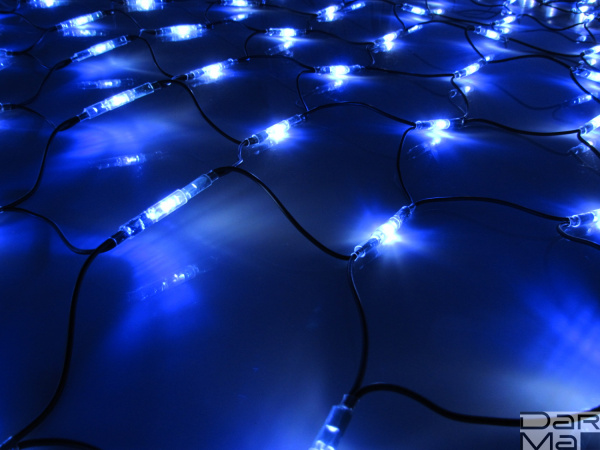 LED-SNLR-D-540-4*2M-S-240V-W/B-BL Белый/Синий/Чёрный провод