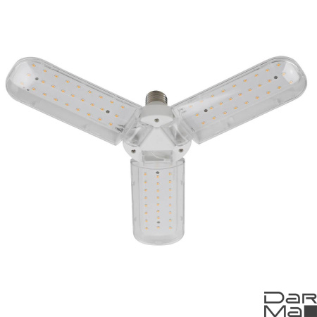 Фитолампа для растений ЭРА E27 24 Вт FITO-24W-Ra90-FOLD Б0057285