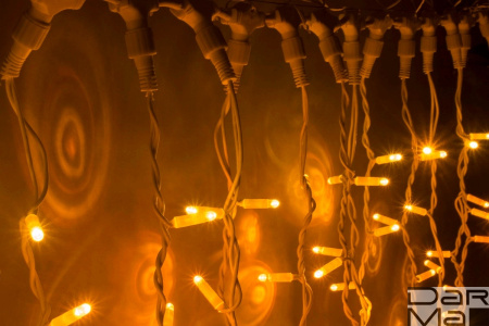 LED- PLRS-3720-240V-2*3М-Y/Y (желтые светодиоды/желтый каучуковый пр)