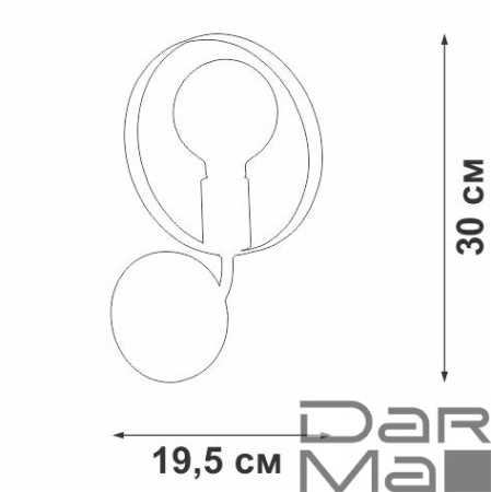 Бра Vitaluce V4379-0/1A