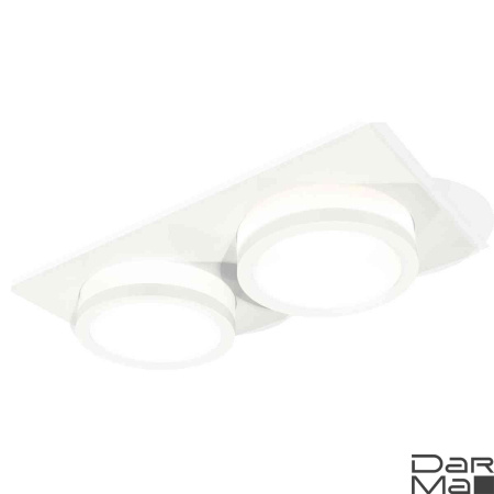 Комплект встраиваемого светильника Ambrella light Techno Spot XC7635041 SWH/FR белый песок/белый матовый (C7635, N7120)