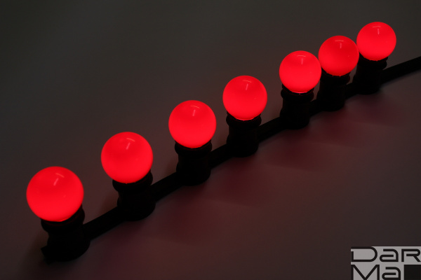 LED G45-E27-230V-R New 2023 Illuminations