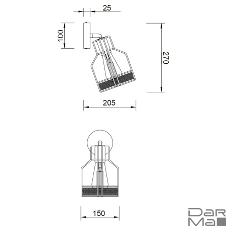 Бра Vele Luce Abbis VL6262W01