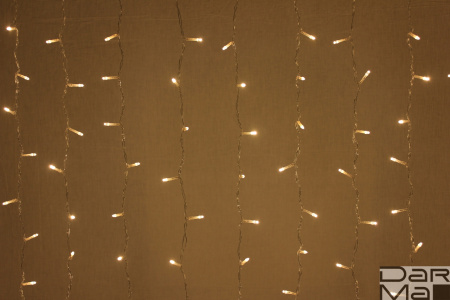 LED- PL-1920-240V-2*1.5M-WW/С (белые теплые светодиоды/прозрачный пр) 2023