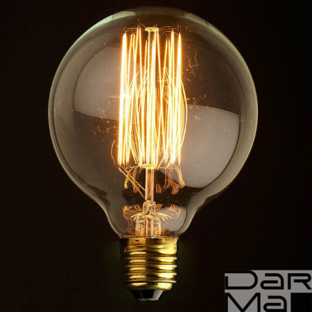 Лампа накаливания E27 60W прозрачная G9560