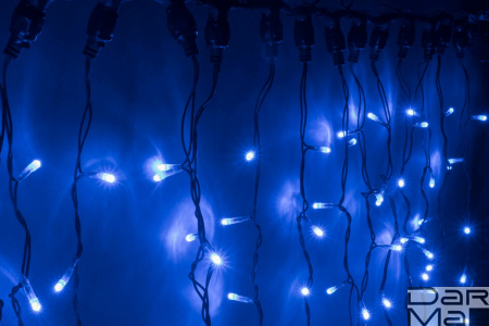 LED-XP-1925-1,5M-230V-S (синие LED/черный пр)