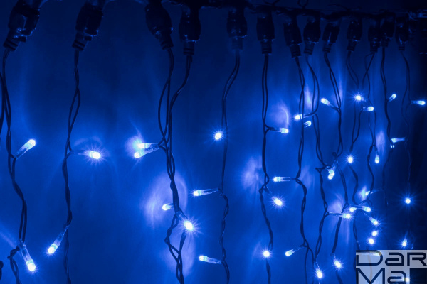 LED-XP-1925-1,5M-230V-S (синие LED/черный пр)