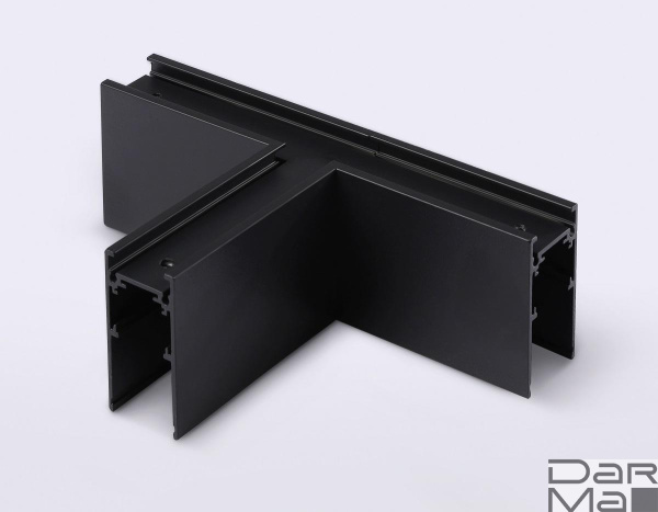 Коннектор T-образный для накладного шинопровода Ambrella light Track System Magnetic GL3374