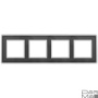 Рамка 4-постовая ЭРА Elegance 14-5104-00 Б0034523
