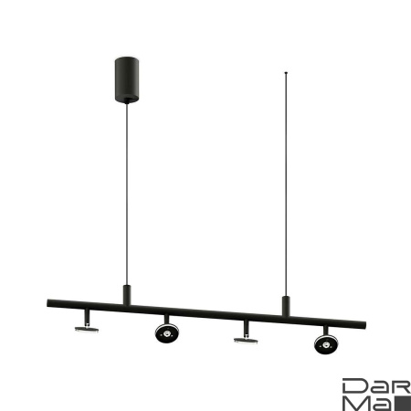 Корпус подвесного светильника поворотный Ambrella light DIY Spot SBK черный песок C9002