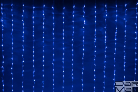 LED-XP-1344-230V Blue Световой дождь 2,4х3,6м