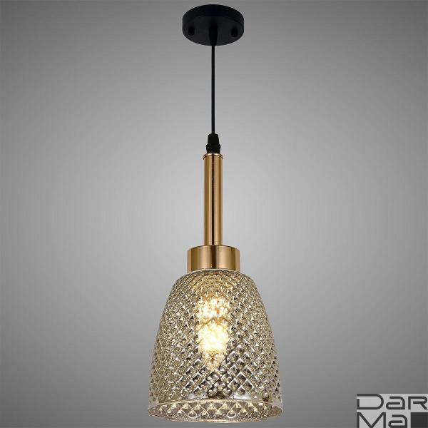 Подвесной светильник Reluce 09011-0.9-01 Smoke