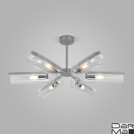 Потолочная люстра Eurosvet Trompeta 70144/6 хром