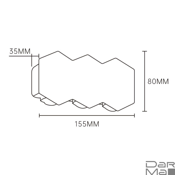 Уличный настенный светодиодный светильник Escada 30004W/02Led