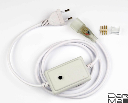 Провод для монохромной светодиодной ленты Neon Uniel UCX-SP4/N22 White 1 Sticker UL-00005799